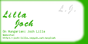 lilla joch business card